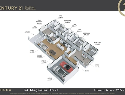 64 Magnolia Drive, Echuca, VIC 3564, 4 ਕਮਰੇ, 2 ਬਾਥਰੂਮ, House