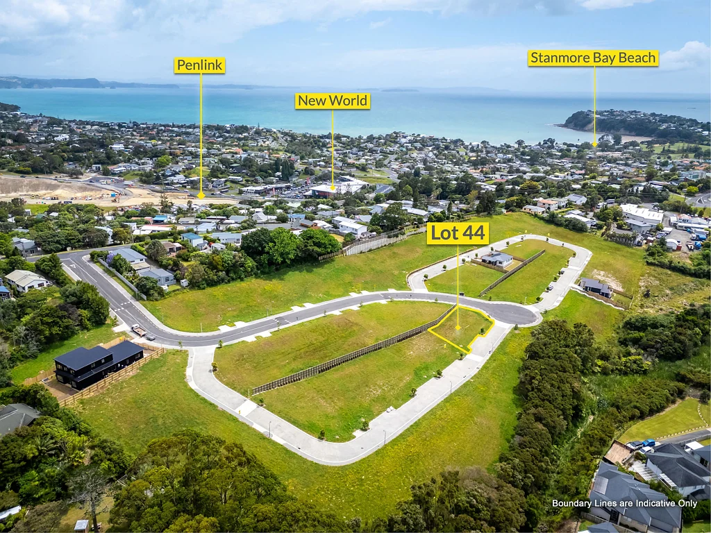 Stanmore Bay Corner Section Facing Reserve Outlook