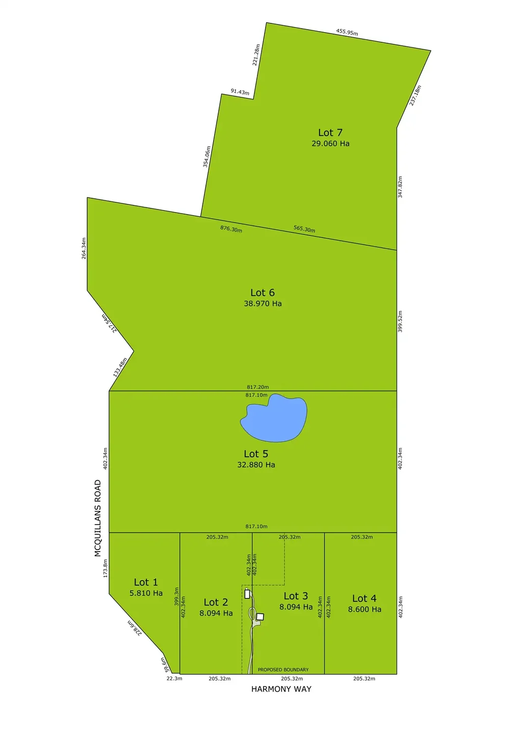Faraday  Large Lifestyle/Productive land allotments