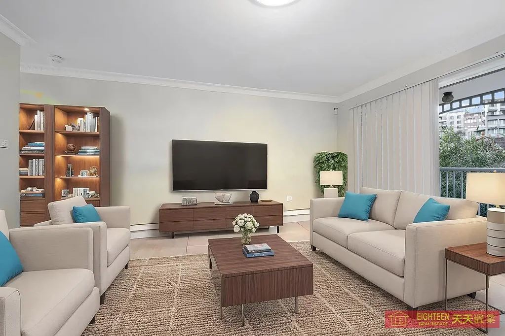 Hurstville 2침실 North-east facing modern unit plus extra study room