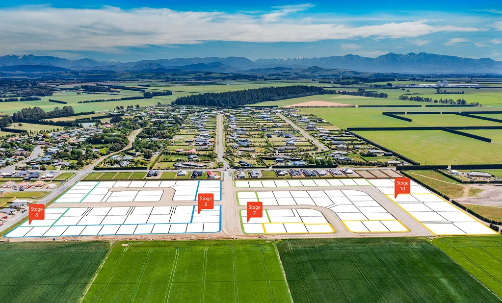 Darfield  Ryelands Stage 6 - 10 Now Available!