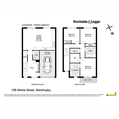 15B Meikle Street, Maddingley, VIC 3340, 3 Bedrooms, 2 Bathrooms, Townhouse
