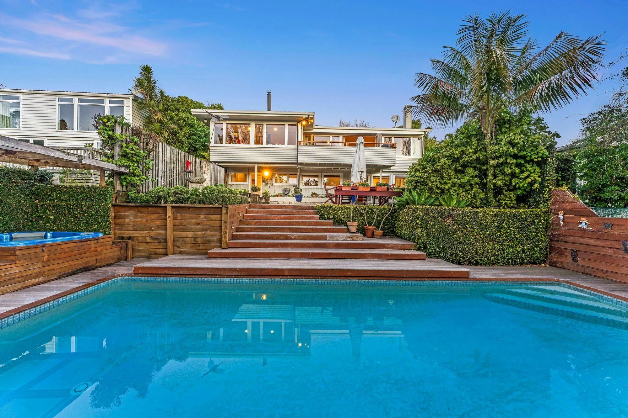 Saint Heliers 3 Bedroom Mid-Century Magic in a Secret Garden Oasis