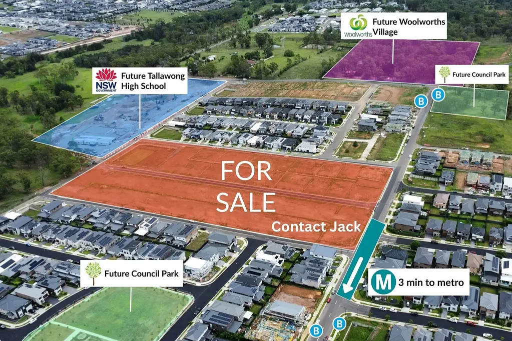 Rouse Hill Enquire Today! North-facing frontage land on quite street | Wide frontage |  Book an Inspection with Jack Today @ 0489 082 888