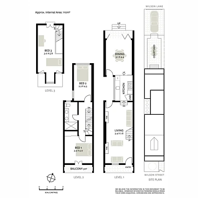 388 Wilson Street, Darlington, NSW 2008, 3 chambres, 1 salles de bain, House