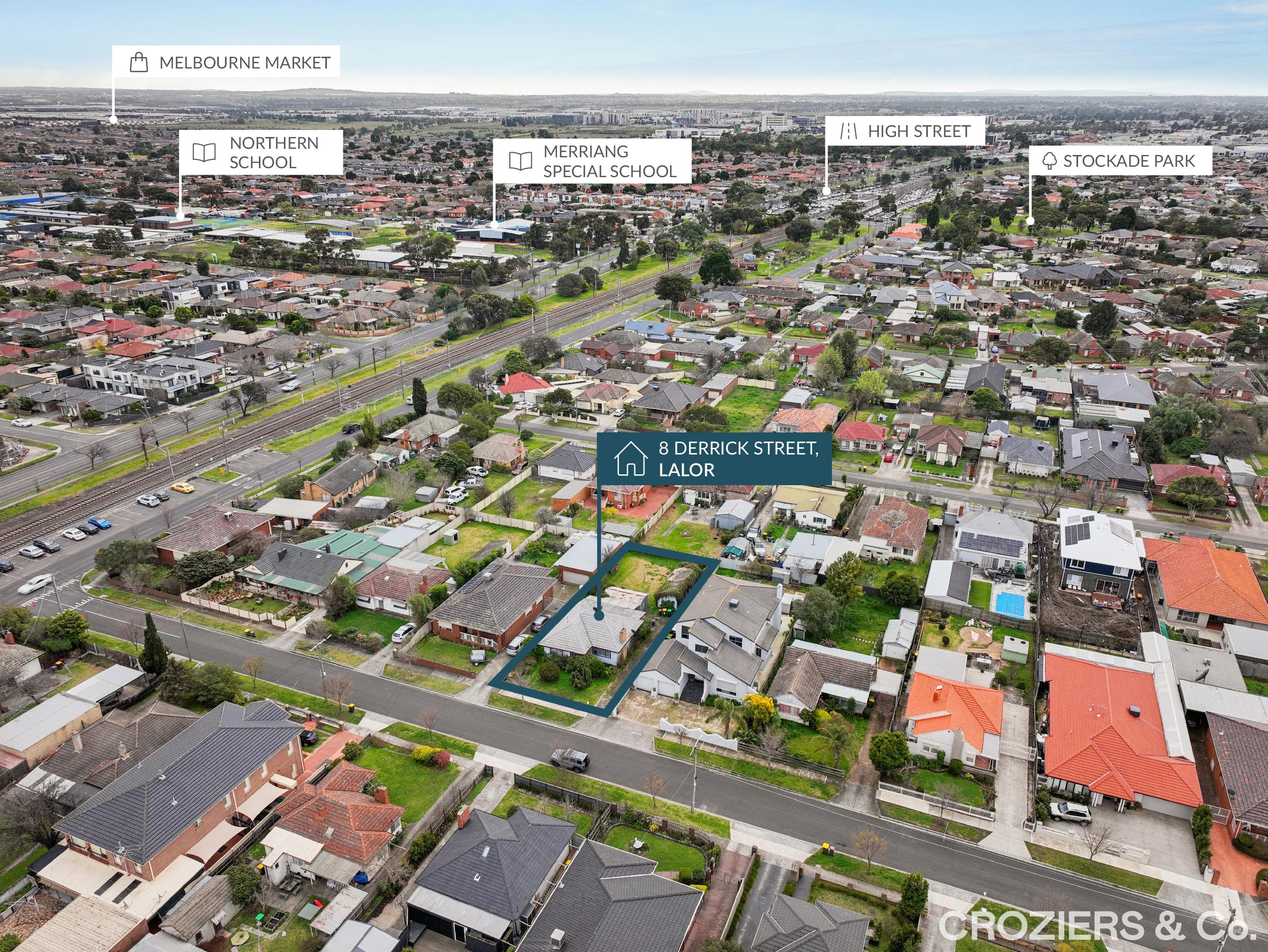 8 DERRICK ST, LALOR VIC 3075, 0房, 0浴, House