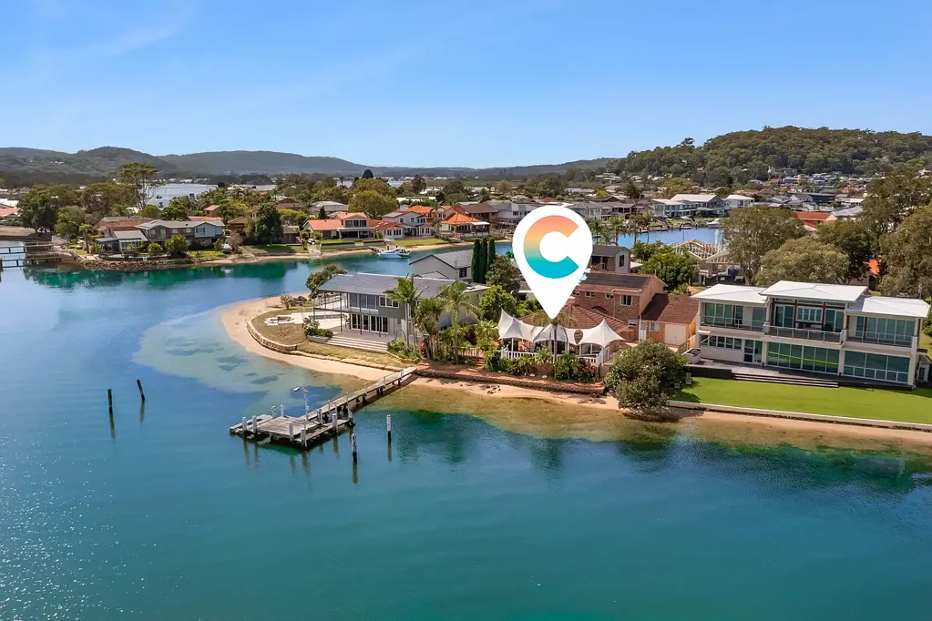 St Huberts Island 4房  Outstanding Deep Waterfront with Jetty