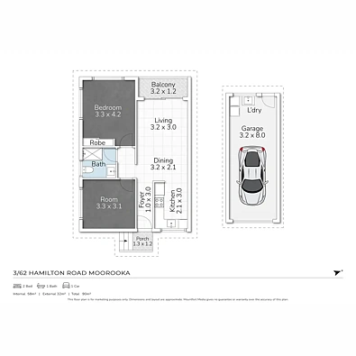 3/62 Hamilton Road, Moorooka, QLD 4105, 2 Bedrooms, 1 Bathrooms, Apartment