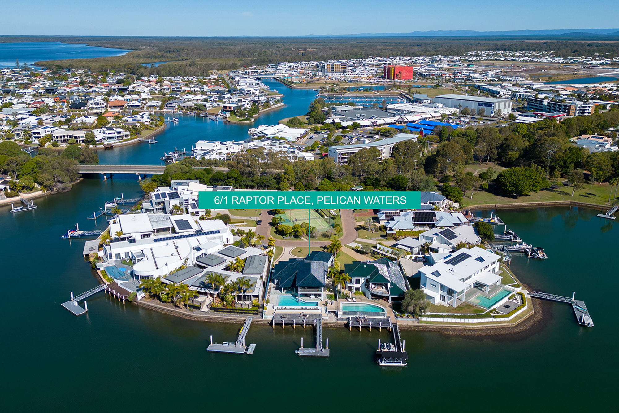 THE OSPREYS NEST 1 RAPTOR PL, PELICAN WATERS QLD 4551, 0房, 0浴, House