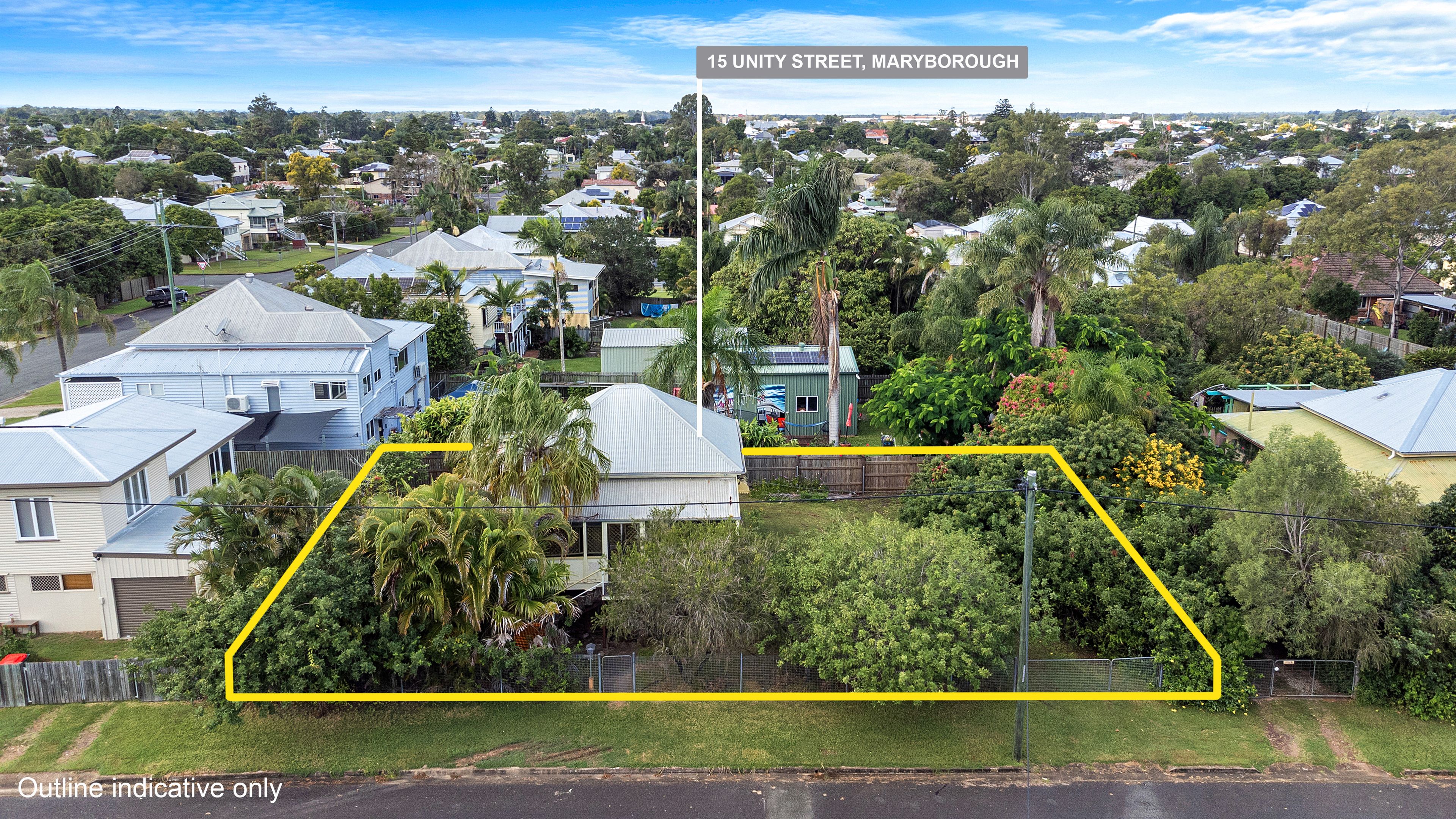 15 UNITY ST, MARYBOROUGH QLD 4650, 0房, 0浴, House