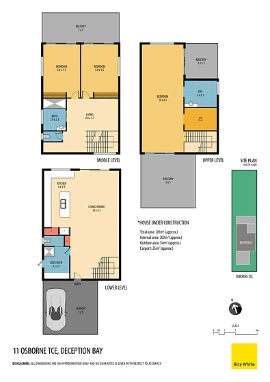 11 Osborne Terrace, Deception Bay, QLD 4508, 3房, 3浴, House
