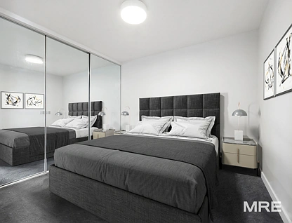 B311/8 Grosvenor Street, Abbotsford, Melbourne CBD, 2 غرف, 1 حمامات, Apartment