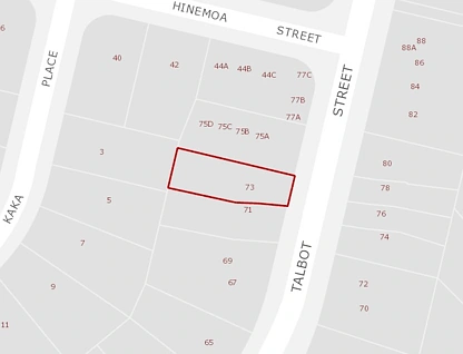 73 Talbot Street, Wanganui East, Wanganui, 3 રૂમ, 0 બાથરૂમ