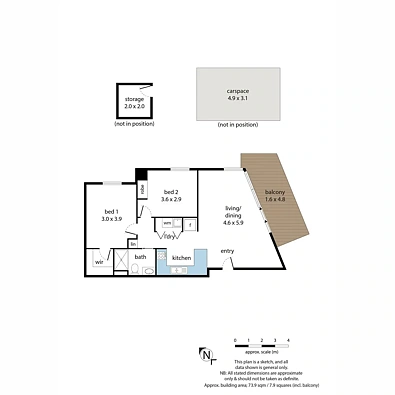 फ्लोर प्लान - 1/199 Hull Road, Mooroolbark, VIC 3138