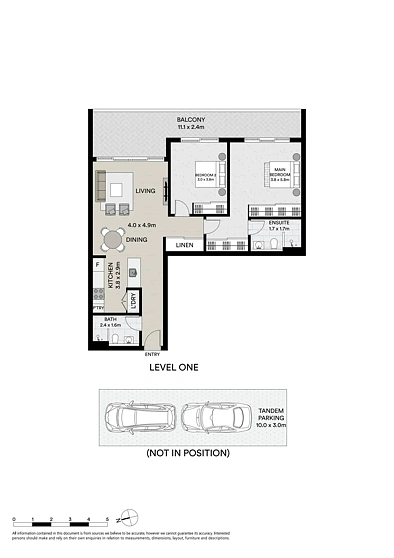 B111/5 Mooramba Road, Dee Why, NSW 2099, 2房, 2浴, Apartment
