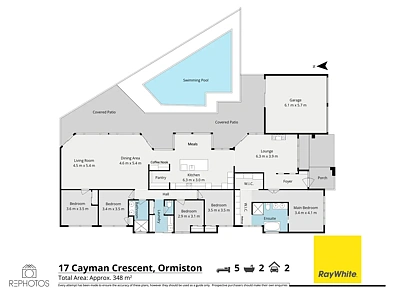 17 Cayman Crescent, Ormiston, QLD 4160, 5 Bedrooms, 2 Bathrooms, House