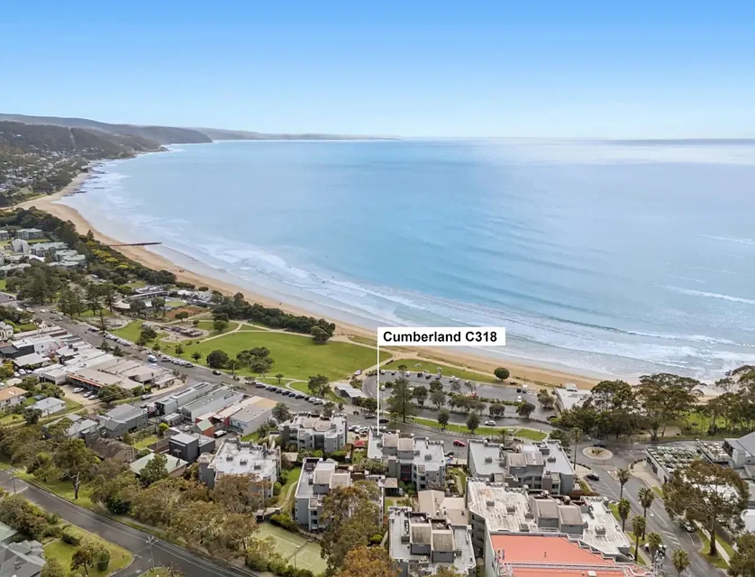 C318/148 Mountjoy Parade, Lorne, VIC 3232, 2房, 1浴, Apartment