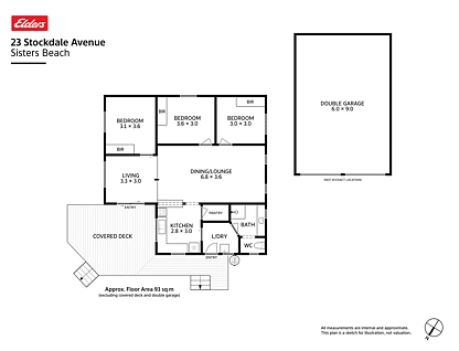 23 Stockdale Avenue, Sisters Beach, West and North West, 3 habitaciones, 1 baños, House
