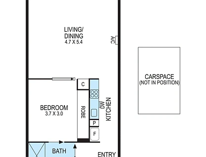 107/18-20 Etna Street, Glen Huntly, Bayside, 1 chambres, 1 salles de bain, Apartment