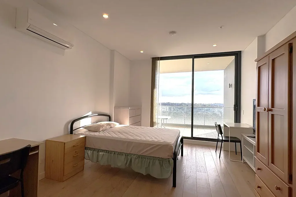 Furnished High Level Spacious Studio with district view