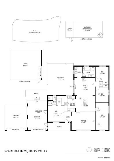52 Maluka Drive, Happy Valley, SA 5159, 4 habitaciones, 2 baños, House
