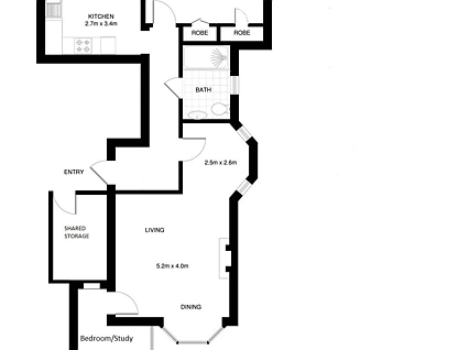 7/26 East Crescent Street, Mcmahons Point, Lower North Shore, 2 Kuwarto, 1 Banyo, Apartment