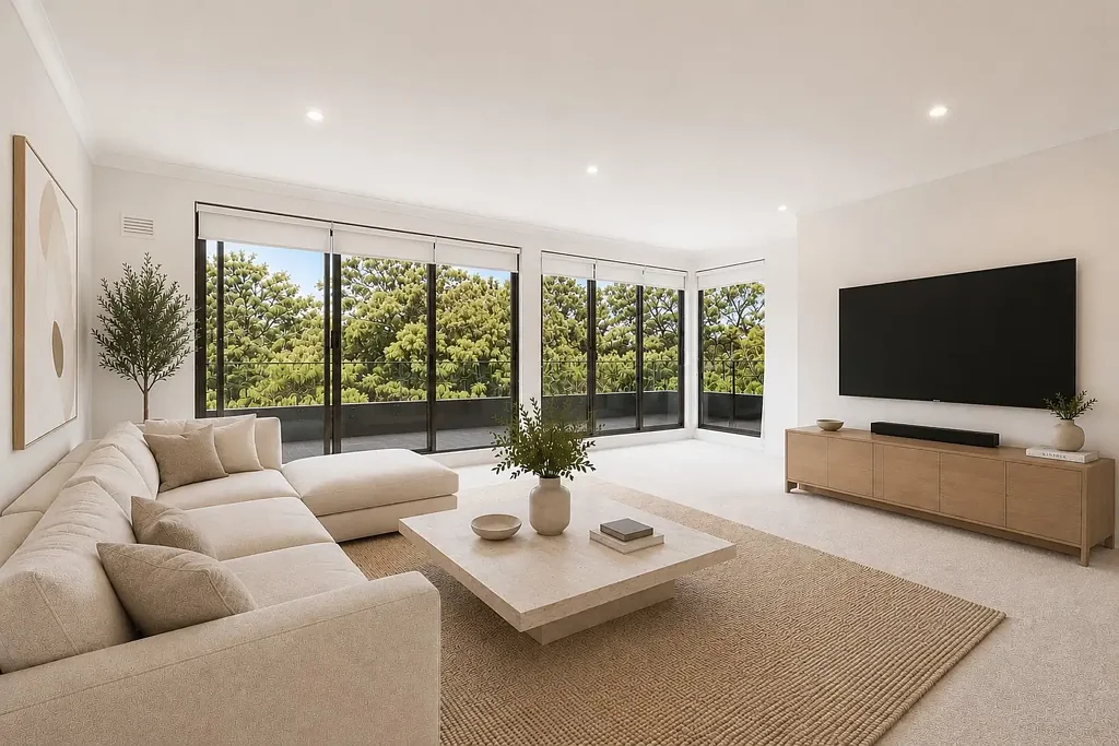 Oversized Two Bedroom Apartment With Two Balconies