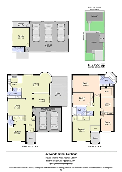 25 Woods Street, Redhead, NSW 2290, 4 slaapkamers, 3 badkamers, House