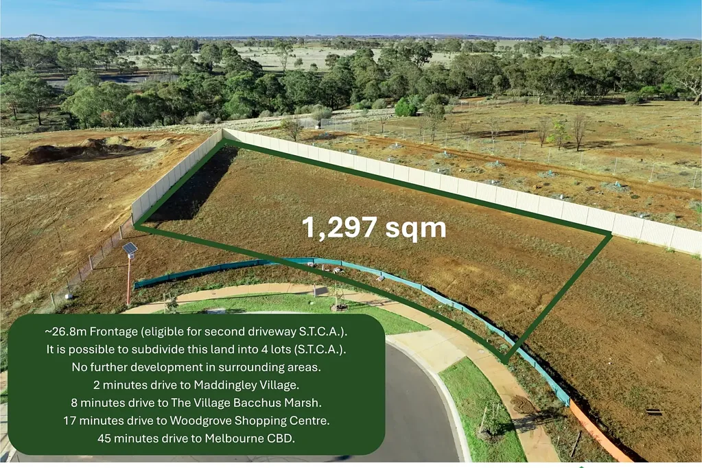 Maddingley Prime Development Opportunity – 1,297sqm in a Sought-After Growth Corridor