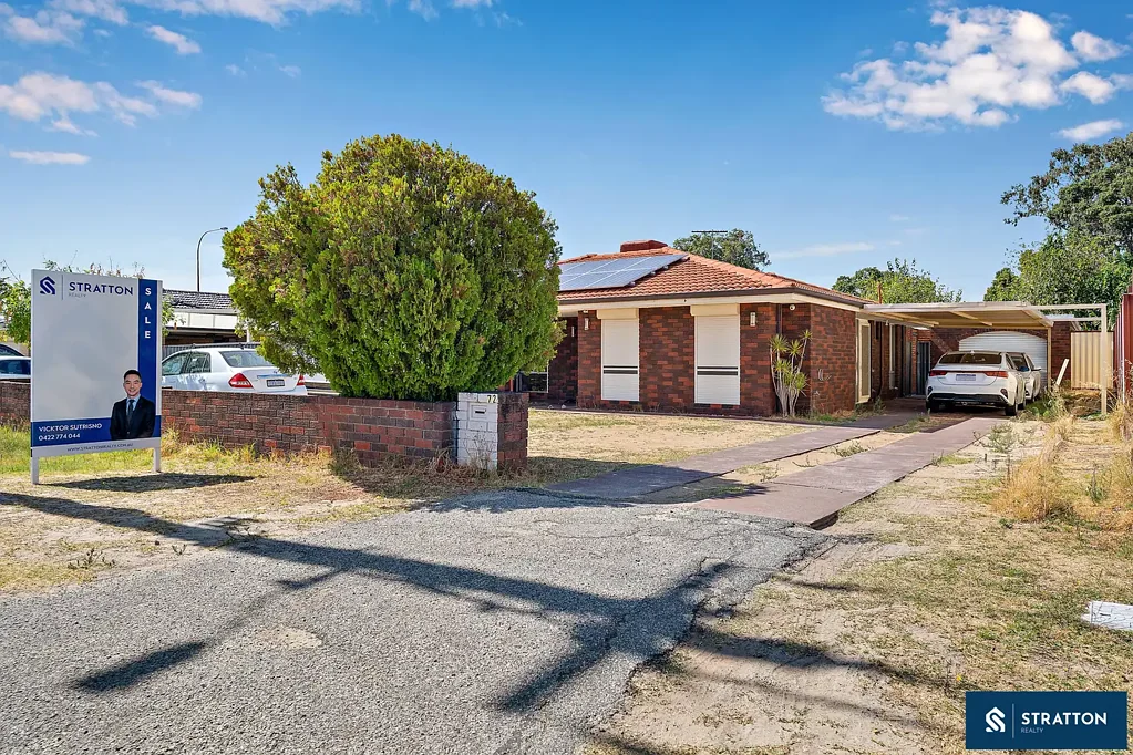 Gosnells 3ห้องนอน Charming 3-Bedroom Home with Generous Space