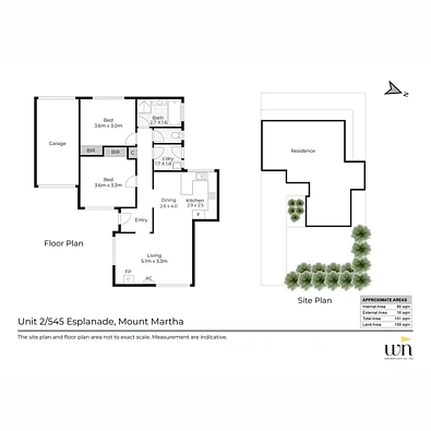 2/545 Esplanade, Mount Martha, VIC 3934, 2 slaapkamers, 1 badkamers, Unit
