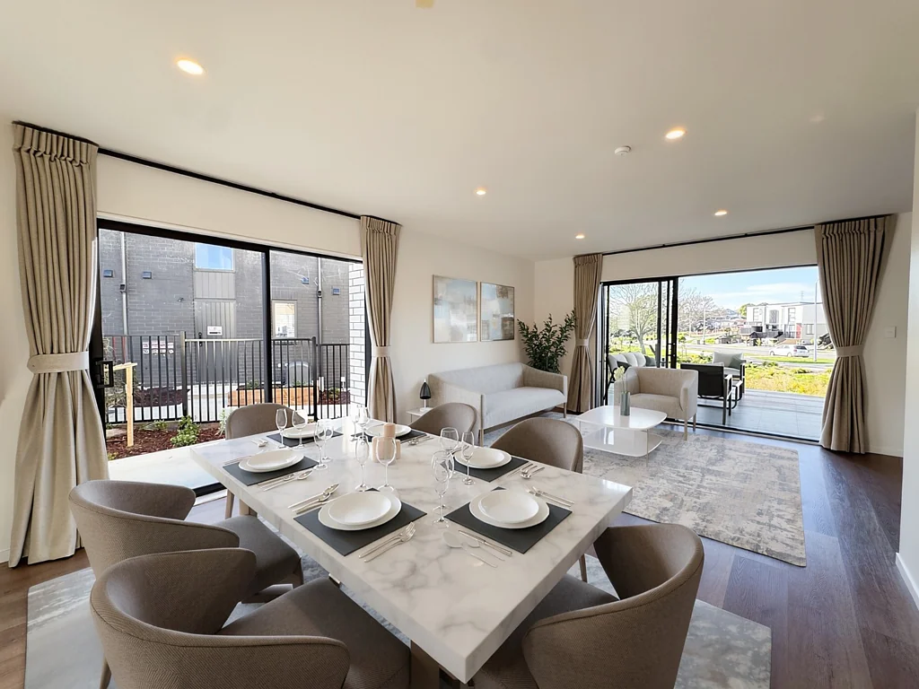 Brand new three bedroom home.