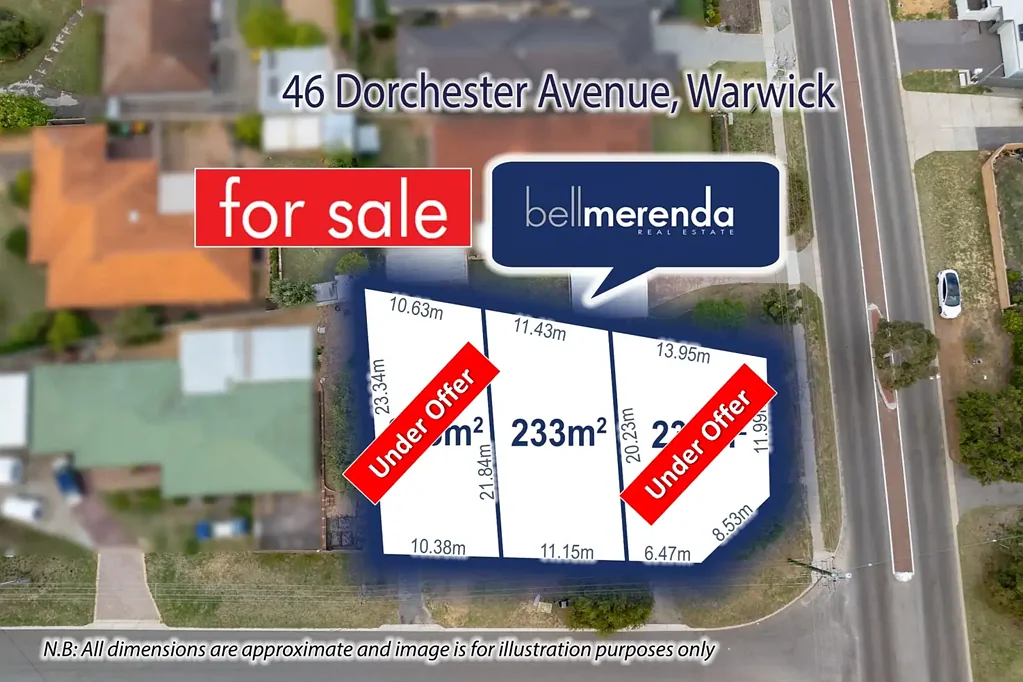 Warwick 233m2 of VACANT STREET FRONT LAND IN WARWICK! Titles AVAILABLE SOON!