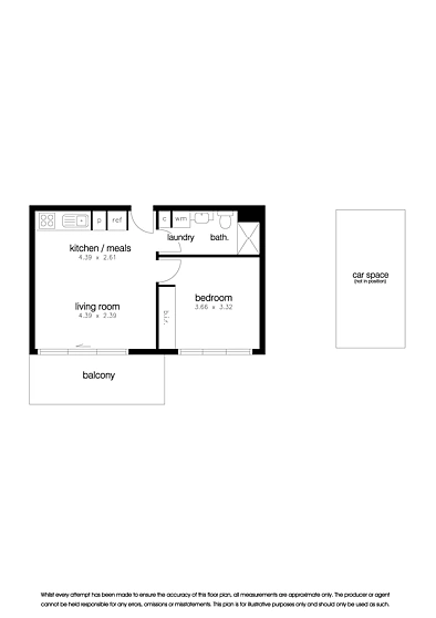 29/390 Queen Street, Altona Meadows, VIC 3028, 1房, 1浴, Apartment