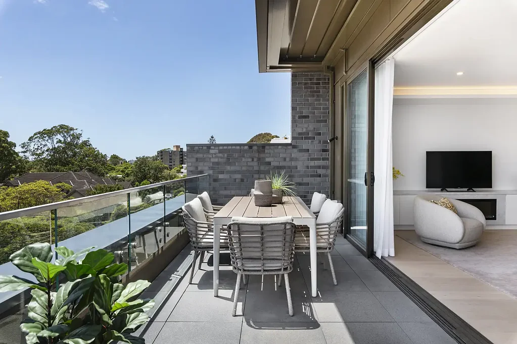 Cremorne 3ห้องนอน Beautifully designed north facing apartment, village living
