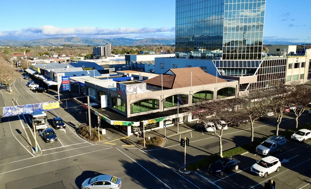 Palmerston North Central  First floor office overlooking The Square