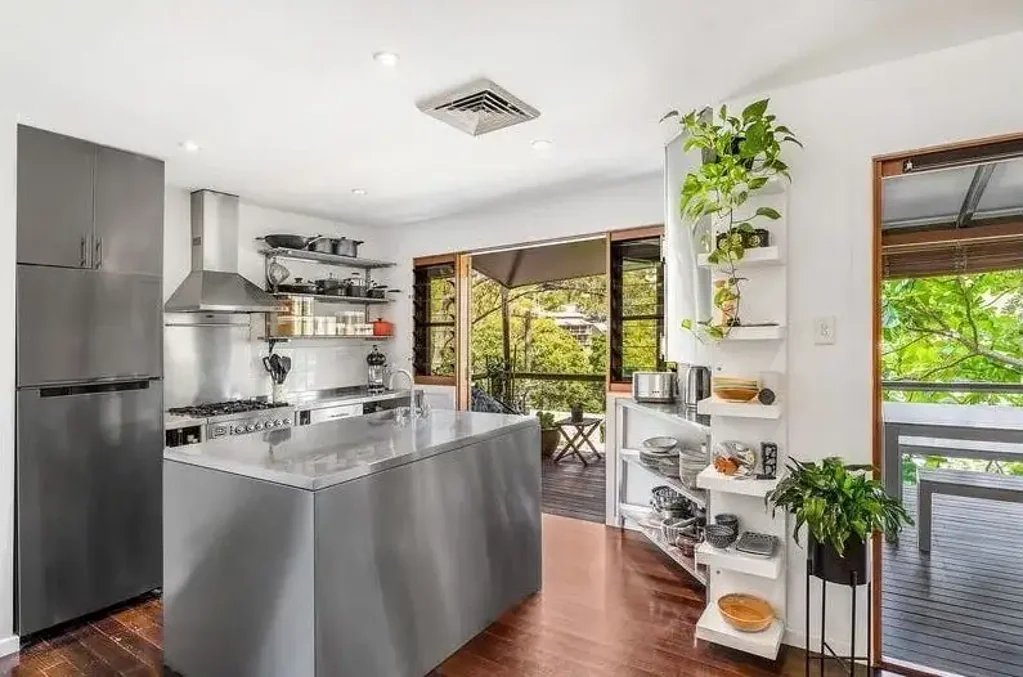 Modern Furnished Home with Balcony and Backyard Oasis