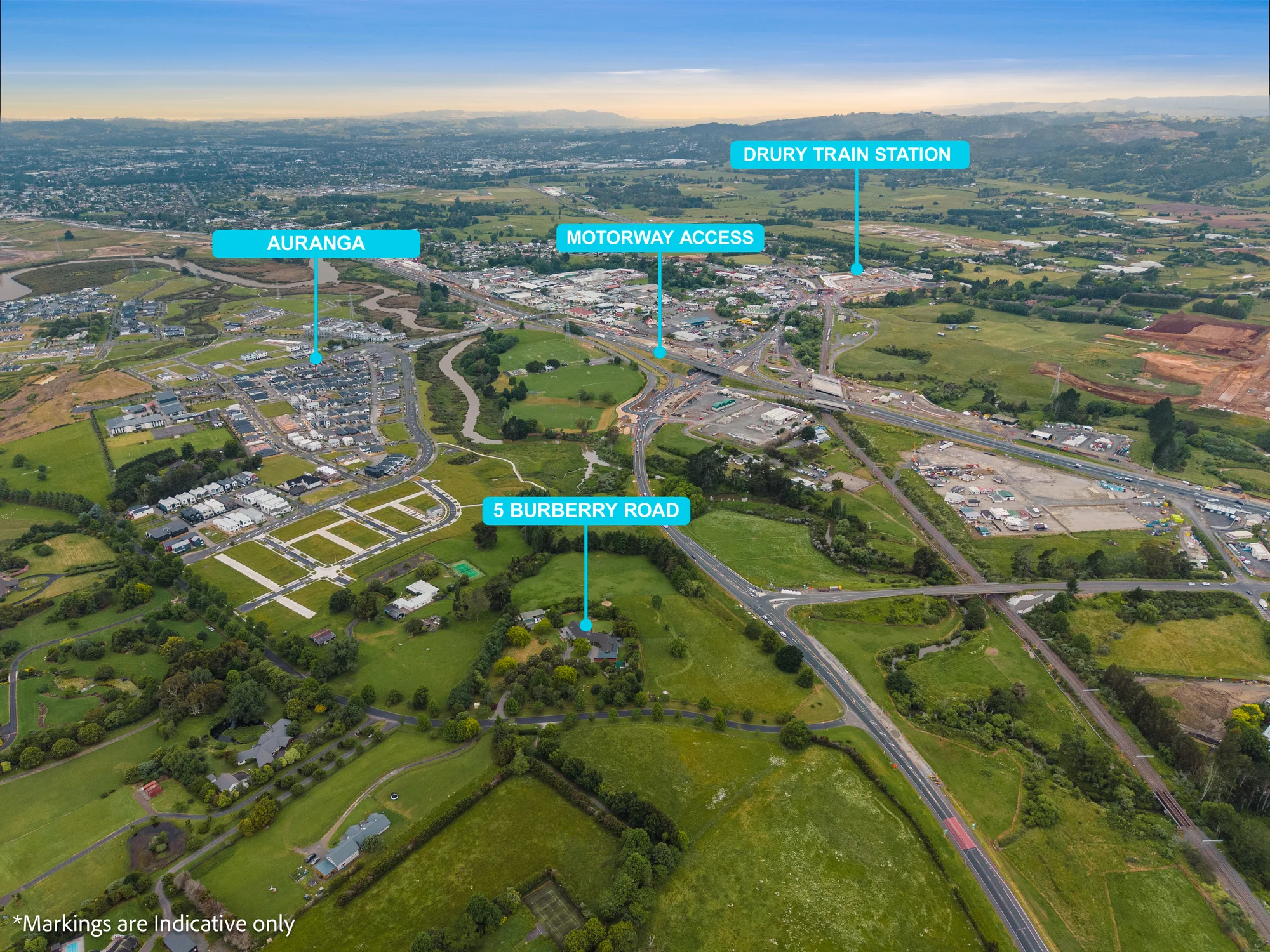 Drury 5Phòng ngủ 2.24Ha THA Zoned Next to Upcoming Town Centre