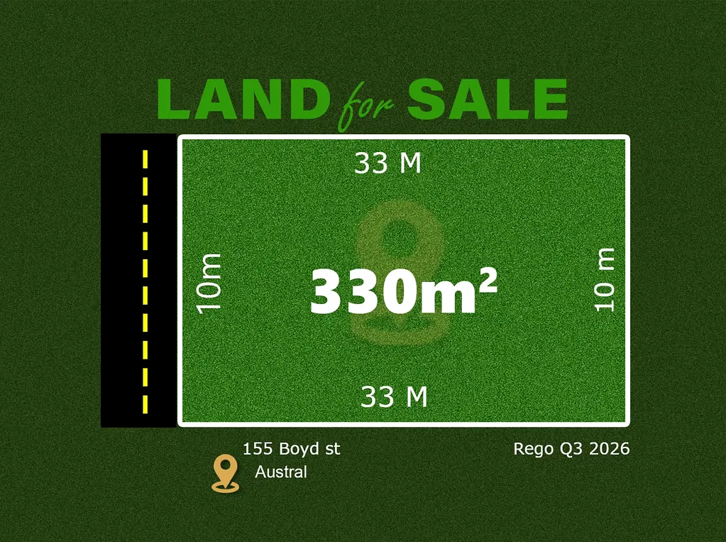 Austral Premium Residential Lot for sale! Q3 Rego