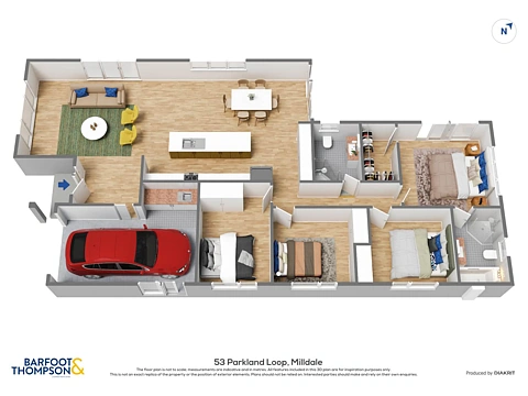 Milldale 4房  Brand-New Home with Park Views