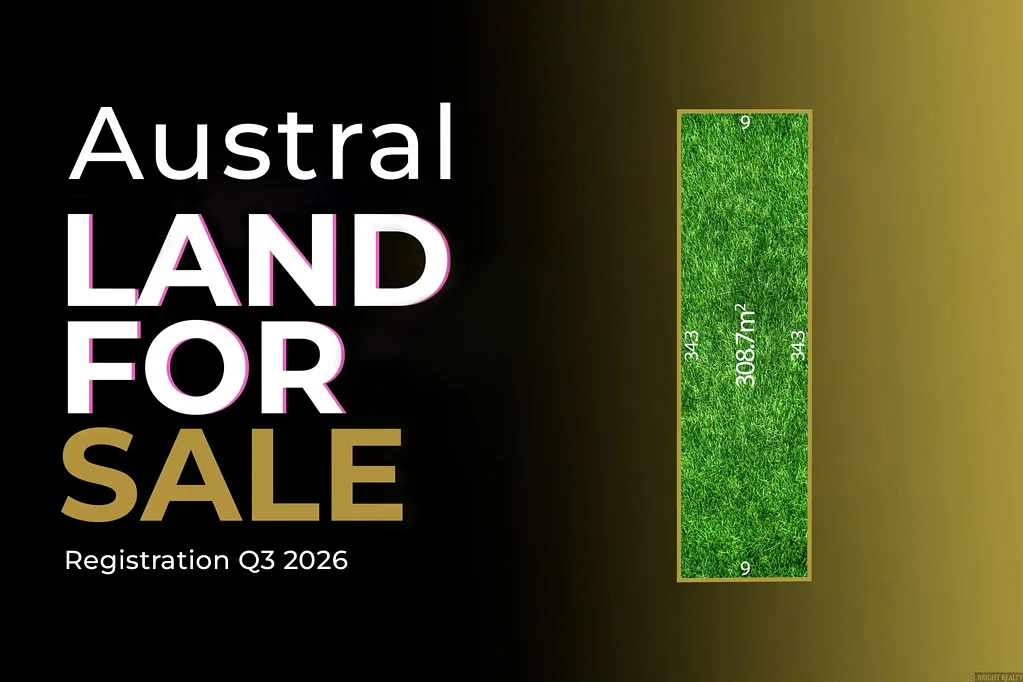 Austral 2026年第三季度注册 发掘令人惊叹的土地机遇 宽敞地块设计现代房屋 靠近学校&公园&市场 为创造力提供空白画布 创造特别家园的机会 Amazing Land opportunity in Austral