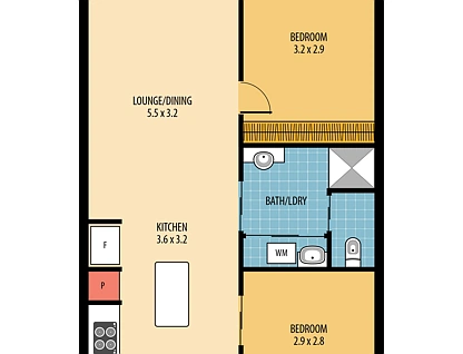323/27 Webster Road, Deception Bay, Moreton Bay Region, 2 rūma, 1 rūma horoi, Unit