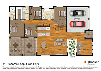 41 Richards Loop, Oran Park, NSW 2570, 4 Bedrooms, 2 Bathrooms, House