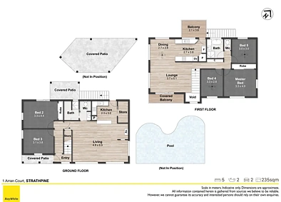 1 Arran Court, Strathpine, QLD 4500, 3 Bedrooms, 2 Bathrooms, House