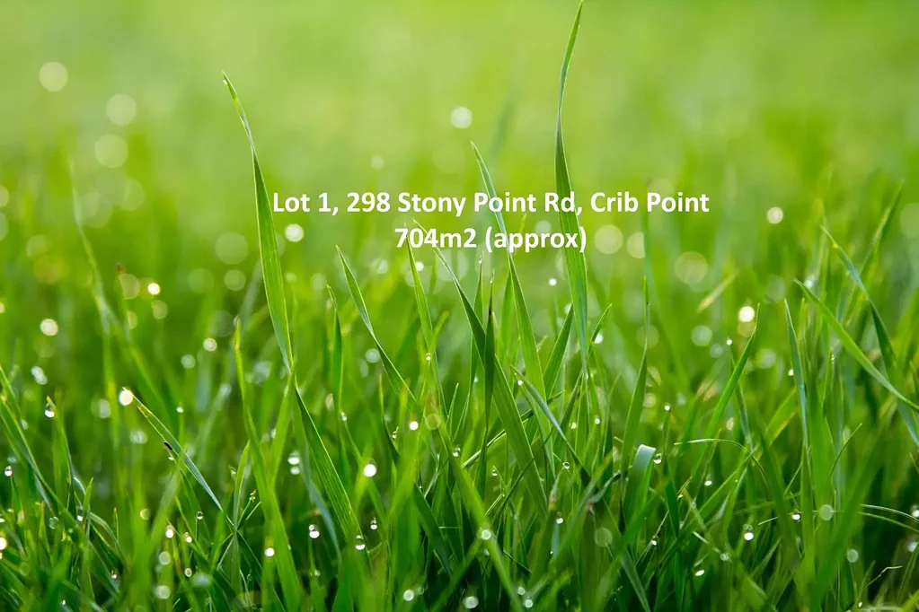 Crib Point Lot 1 – 704m² (Approx) - The Perfect Canvas – Buy Now – Build Now (STCA)