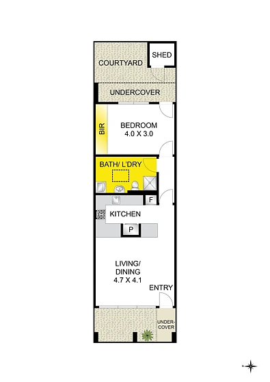7/12 Mary Street, Hamlyn Heights, VIC 3215, 1房, 1浴, Unit
