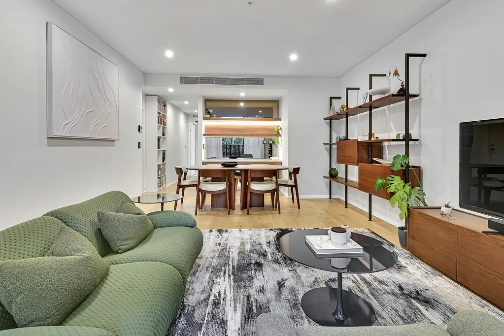 Zetland 2બેડરૂમ As New Designer Split Level Courtyard Entertainer