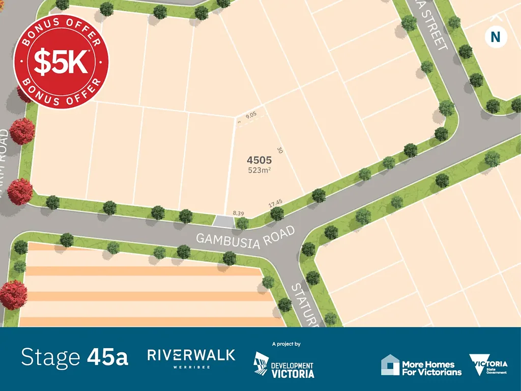 Werribee Be at the heart of it all.  |  Riverwalk Stage 45a