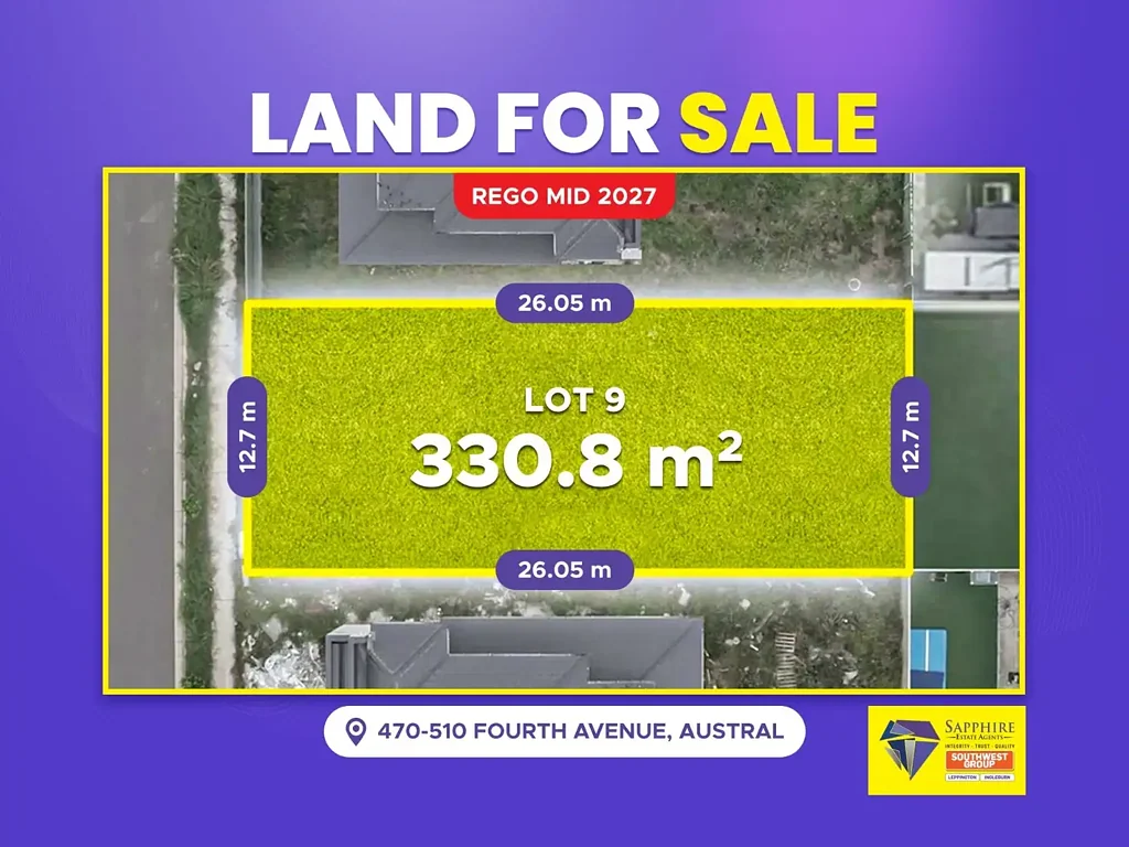 Austral Walk to Master planned Fifteenth Ave Growth Corridor