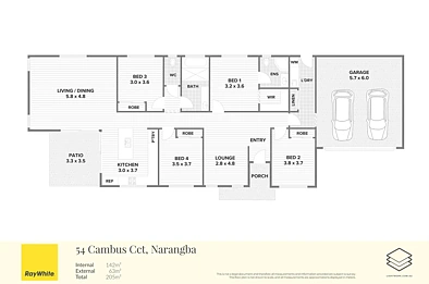 54 Cambus Circuit, Narangba, QLD 4504, 4 slaapkamers, 2 badkamers, House